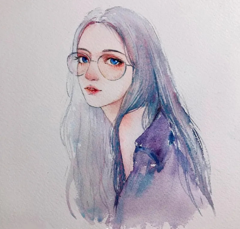 10/12 Color Layered Color 2/3mL Wet Separate Watercolor Pigment Artist Level Art Transparent Painting/Chinese Painting Creation - Sun Studio