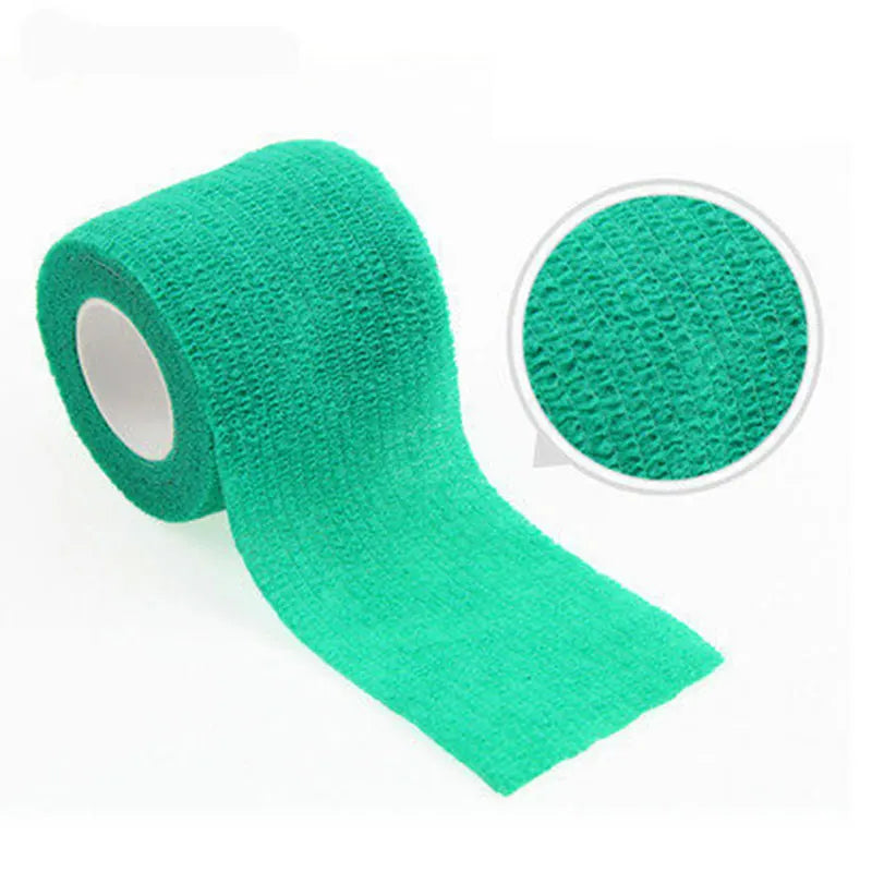 10pcs/Lot Tattoo Grip Bandage Cover Wraps Tapes Nonwoven Waterproof Self Adhesive Finger Protection Permanent Makeup Accessories - Sun Studio