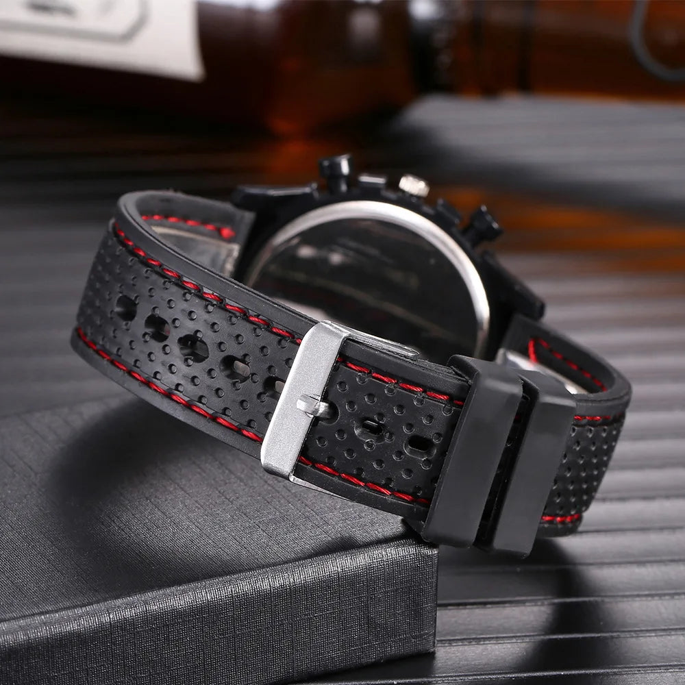 Fashion Date Quartz Men Watches Top Brand Luxury Male Clock Chronograph Sport Mens Wrist Watch Hodinky Relogio Masculino - Sun Studio