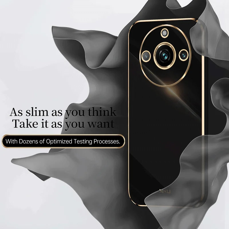 For Realme 11 Pro Plus 5G Case Soft TPU Cover High Quality Anti-fingerprint Camera Protection Case For Realme 11 Pro - Sun Studio