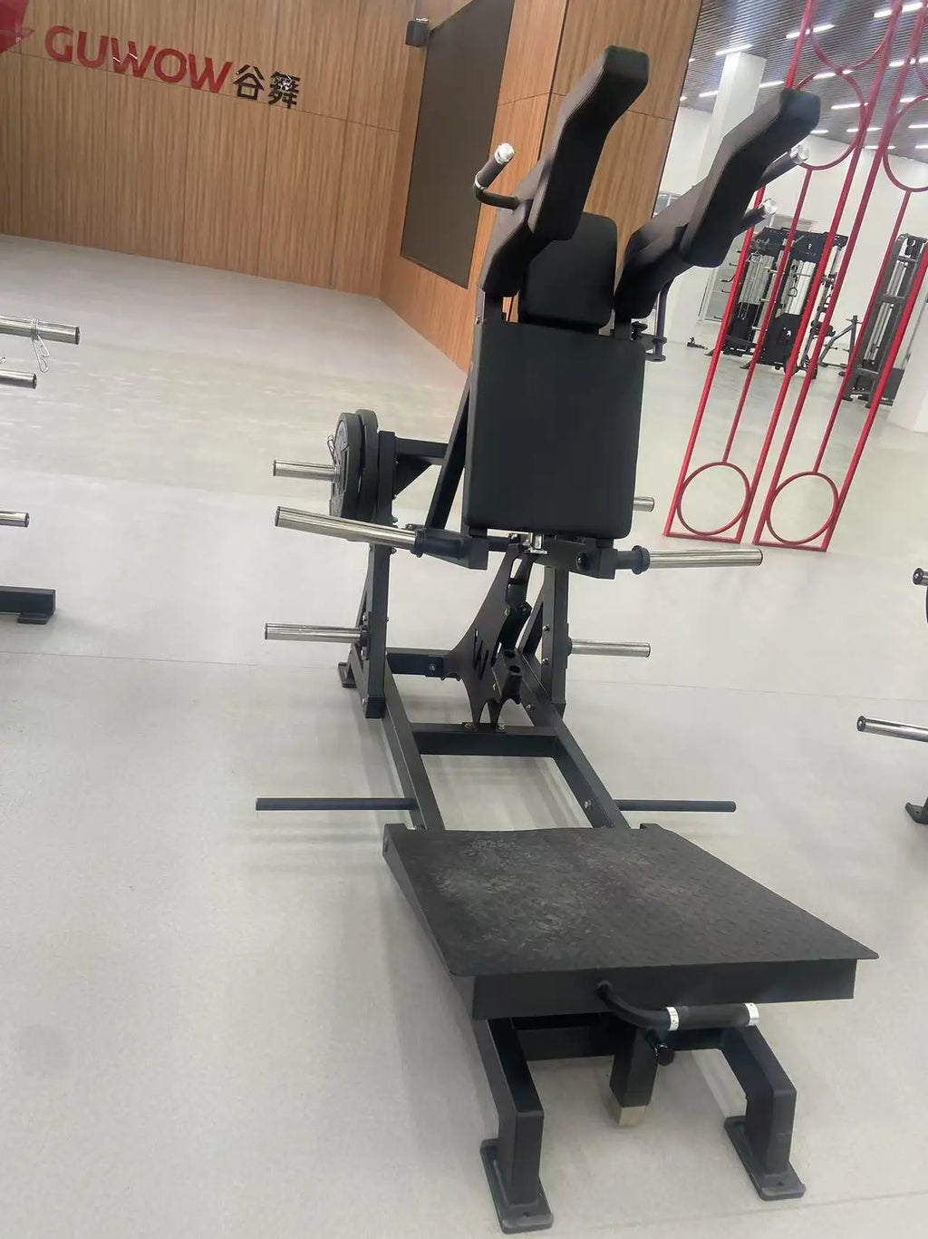 Hacker Squat Multi-Functional Gym Equipment For Strength Training Targets Arms Chest Legs Back Bodybuilding Made Steel Metal - Sun Studio