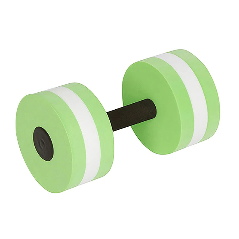 Floating Swim Gym Dumbbell Water Weight Aerobics Fitness Pool Water Swimming Aqua Exercise Barbell EVA Foam Aquatics Dumbbell - Sun Studio