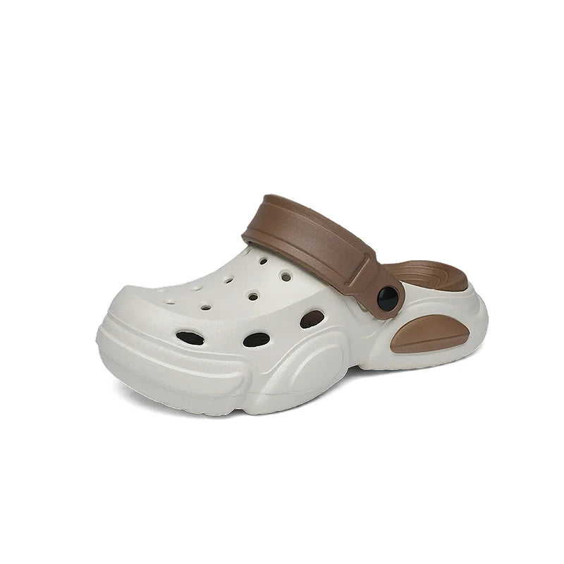 Summer Men's Thick-Soled Non-Slip Breathable Toe-Cap Sandals Casual Beach Slippers - Sun Studio