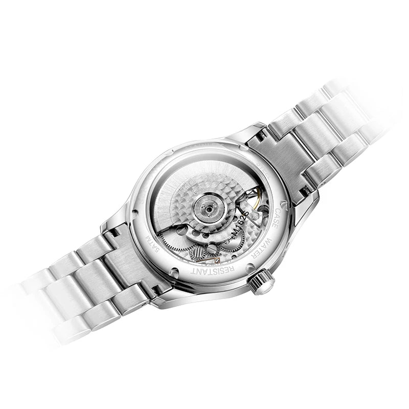 Sea-Gull Mechanical Men's Watch Hollow Flywheel Automatic Watch Multifunction 316L Stainless Steel Calendar Brand Watches M160S - Sun Studio