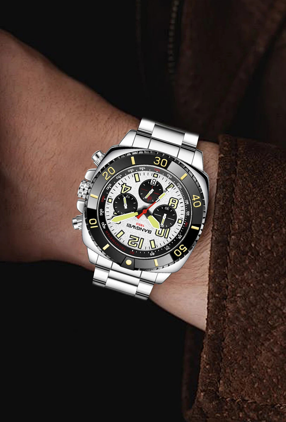 LIGE Men Military Watch Waterproof Wristwatch LED Quartz Clock Sport Watch Male Watches Men Business Clock Relogios Masculino - Sun Studio
