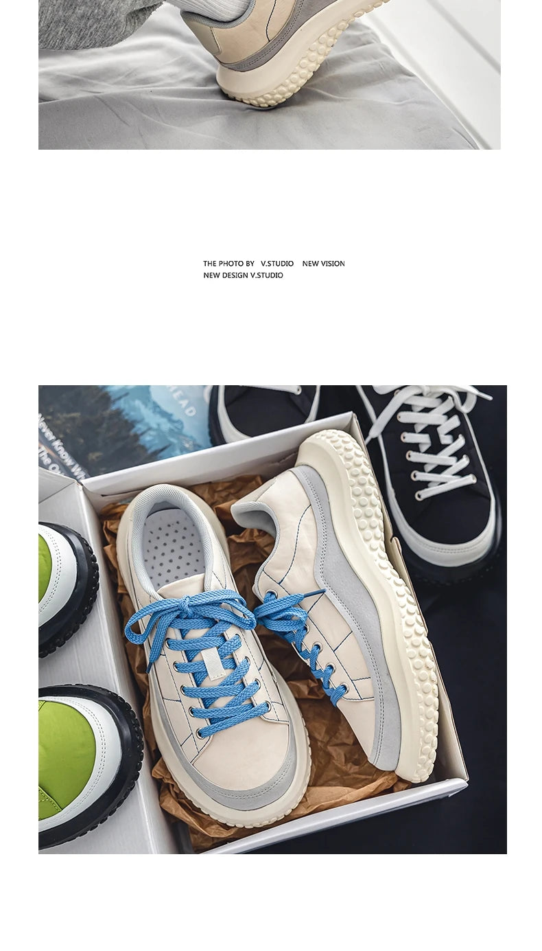 2025 Men Canvas Shoes Casual Shoes Street Fashion Youth Flat Skate Shoes Sneakers Loafers New Summer Breathable Comfortable Wild - Sun Studio