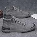 2024 Spring New Breathable Ice Silk Old Beijing Cloth Shoes Versatile Shoes Fashion Trend Men's Casual Canvas Board Shoes - Sun Studio
