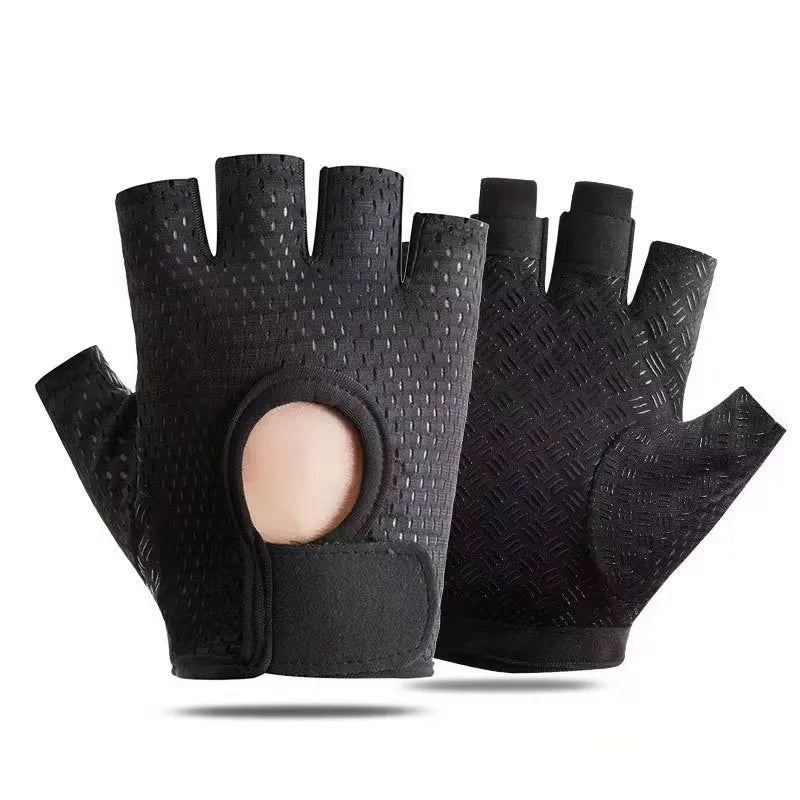 Gym Gloves 1 Pair Breathable Super Lightweight Weight Lifting for Men Women Cycling Exercise Fitness Training Workout Use - Sun Studio