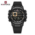 NAVIFORCE Men's Watches Multifunctional Gas phase Digital Display Silicone Strap Screen Boy's Electronic Sports Male Clock Gift