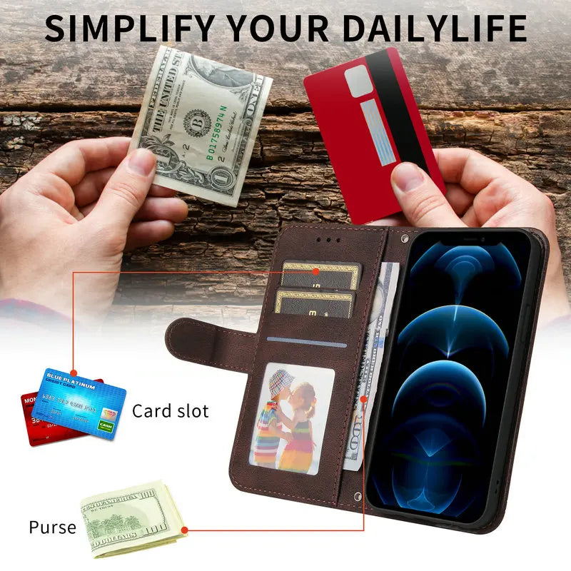 For Xiaomi Redmi Note 15 Pro Plus 5G Protective Case Leather Book Stand Phone Redmi Note 15 Pro 4G Case Mi Note15 Pro+ Flip Capa - Sun Studio