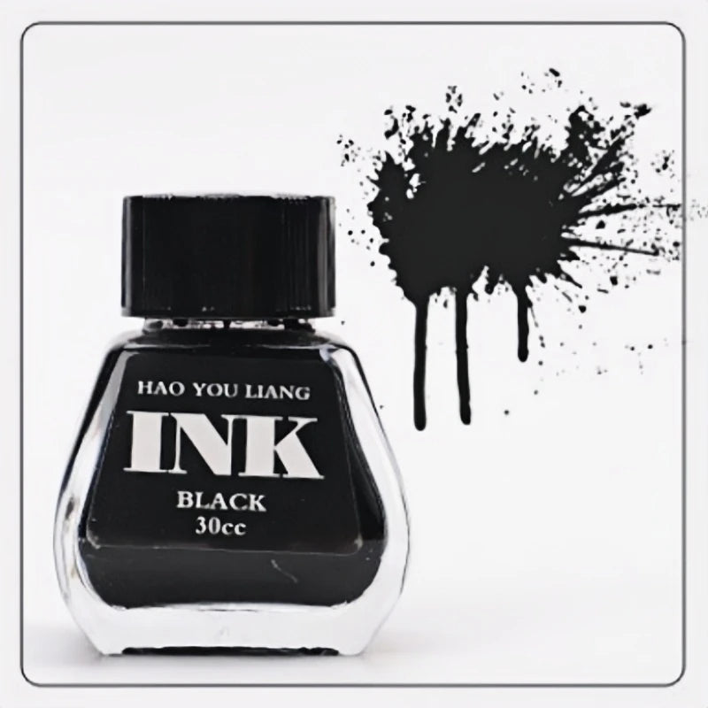 30cc Drawink Ink 16 colours Ink Dye Type Non-carbon non-clogging fountain pen ink Coloured ink Fountain pen light colour ink - Sun Studio