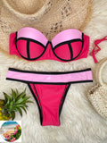 Bandeau Bikini Women Swimsuit Two-Piece Bathing Suit Woman Swimwear 2026 Sexy Underwired Push Up Bikinis Sets Beachwear Summer - Sun Studio