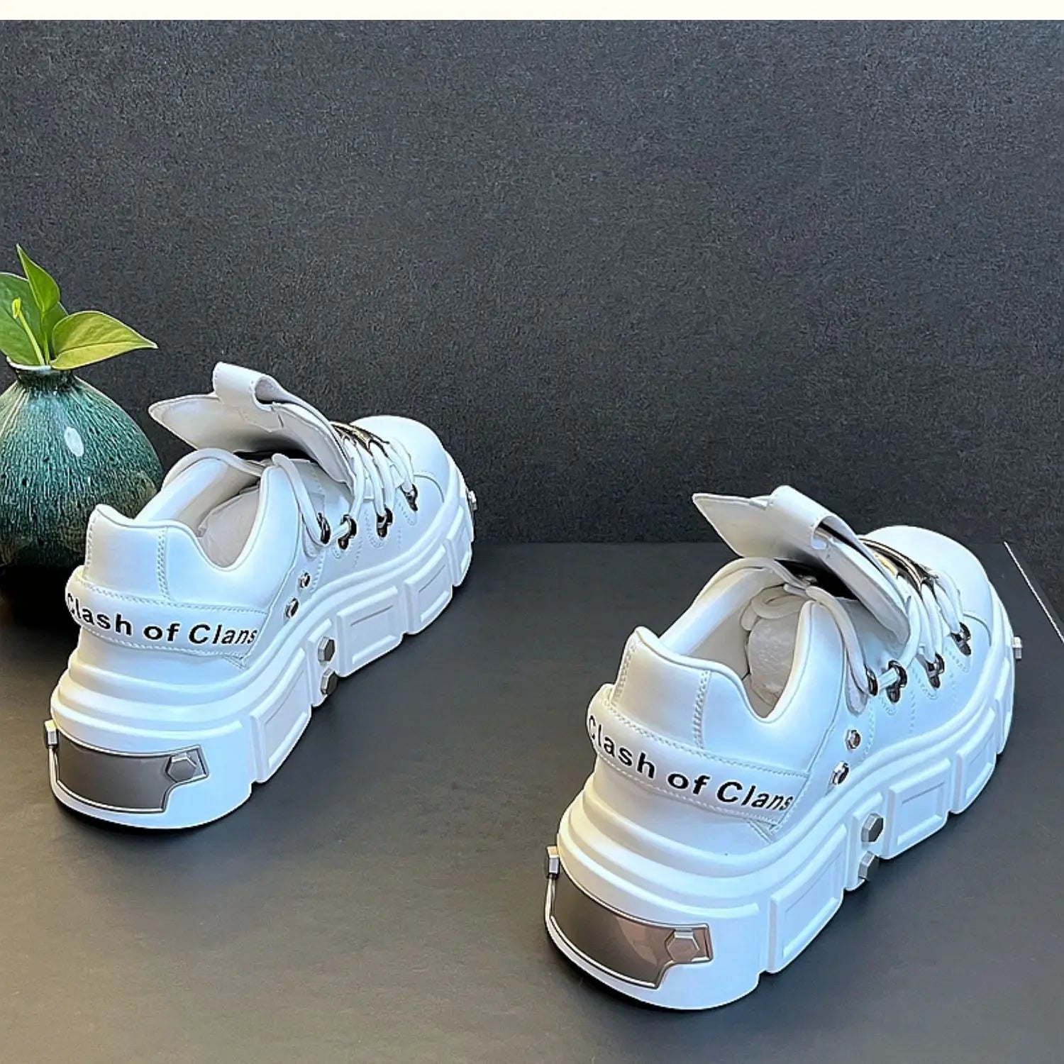 Spring and Autumn New Quality Men's Shoes Thick soled Height Increasing Casual Shoes Mountaineering Travel Outdoor Sports Shoes - Sun Studio