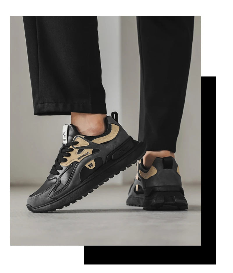 Comfortable And Breathable Sports Shoes For Men's New Spring And Autumn Style Ins Trendy Leisure Hong Kong Style Running Travel