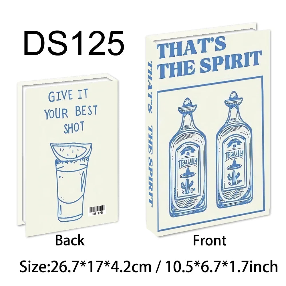 Colorful Travel Series Fake Books For Home Decor Coffee Table Ornaments Fashion Decoration Books for Living Room Amalfi Italy