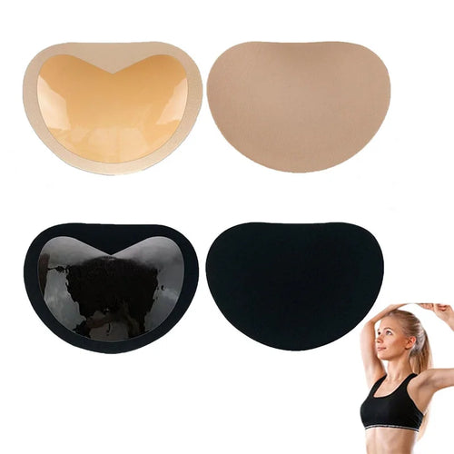 2pcs Silicone Bra Inserts Breast Pads Sticky Push-up Women Bra Cup Thicker Nipple Cover Patch Bikini Inserts for Swimsuit Gifts - Sun Studio