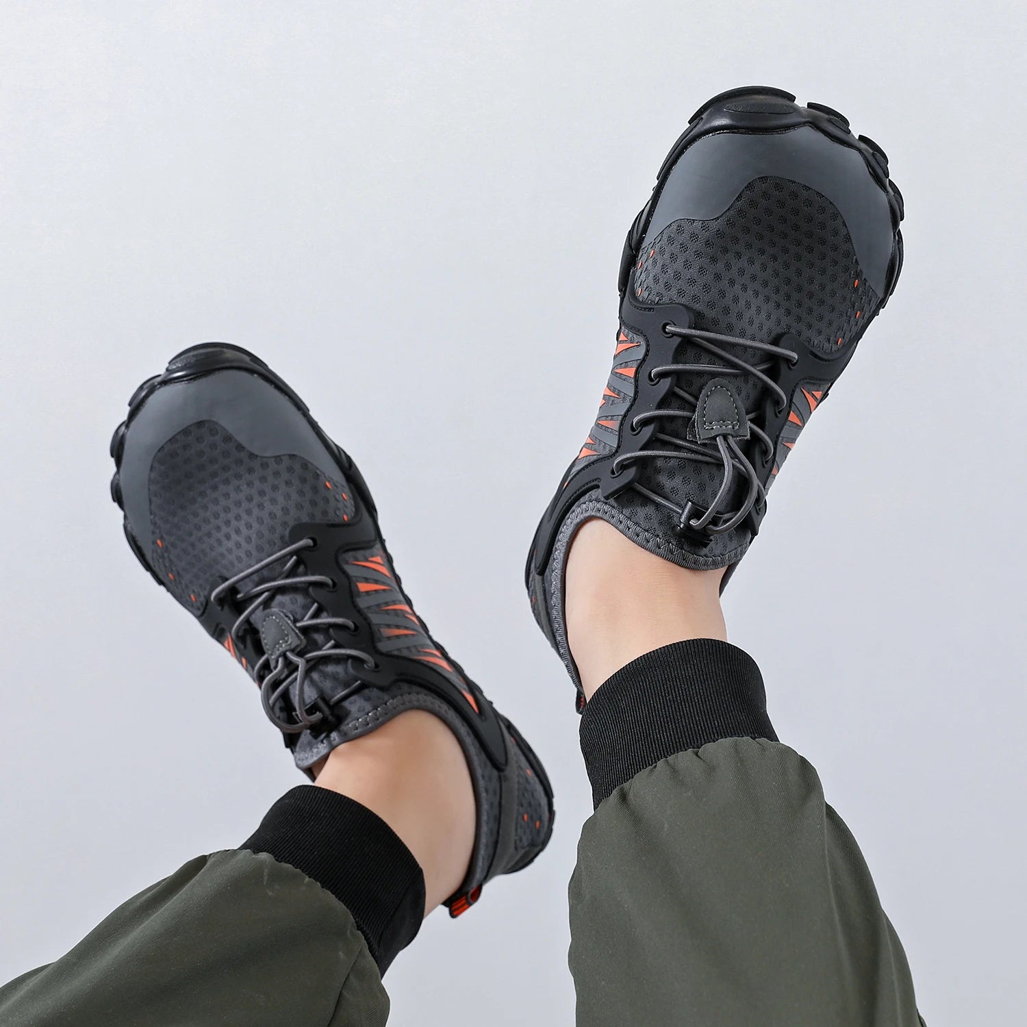 Wide Barefoot Shoes for Womens Mens Outdoor Running Zero Drop Casual Sneaker Minimalist Shoes - Sun Studio