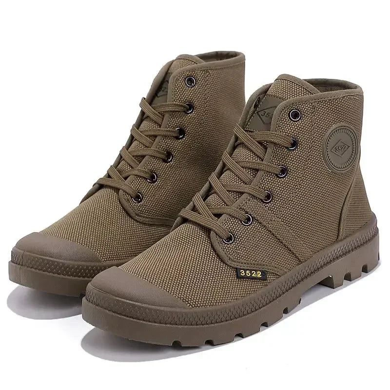 Male Shoes Hiking Outdoor Rubber Men's Boots Lace Up Original Deals Vintage In Promotion Y2k Offers Trendy 2025 Footwear New - Sun Studio