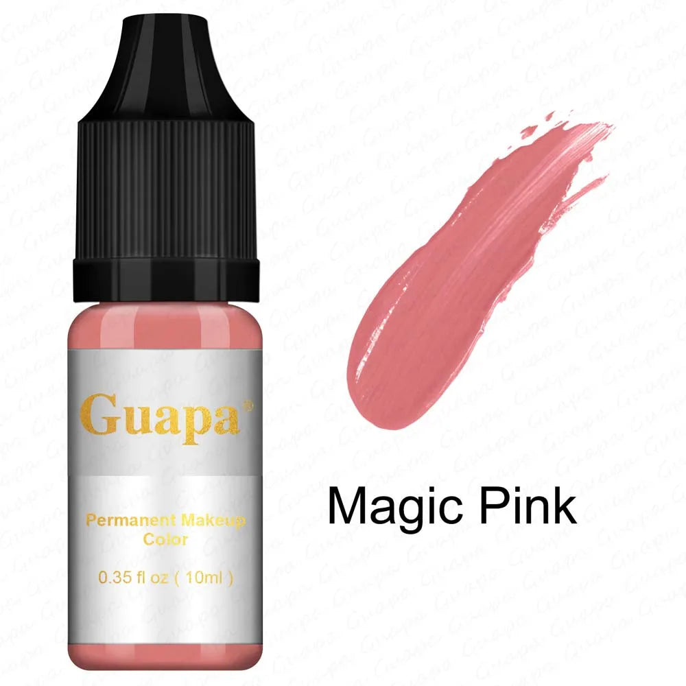 10ML Tattoo Ink Micro pigment Lip Eyebrow Permanent Makeup Pigment Tattoo Supplies for Tattoo Eyebrow Eyeliner Lip
