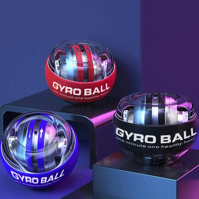 Self-start Wrist Force Ball Powerball Forearm Trainer Muscle Fitness Equipment Gyroscope Power Ball Gyro Wrist Booster Trainer - Sun Studio