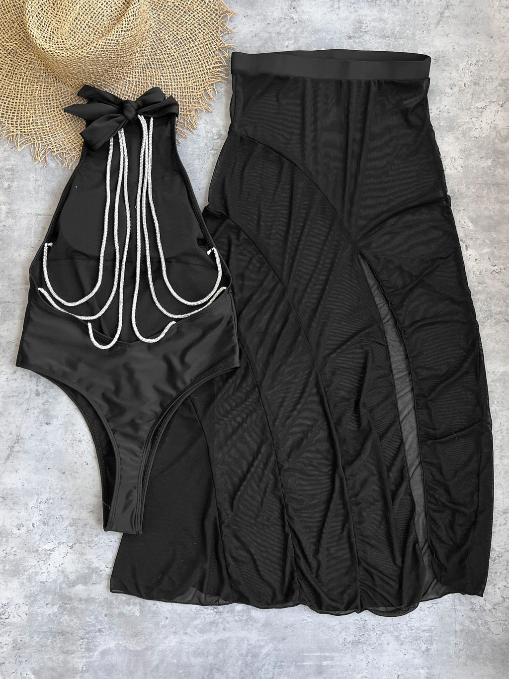 Buckle Off Shoulder Bikini With Skirt Women Swimsuit 2025 Trend Biquini Swimwear Lady Holiday Bath Suit Female Beachwear Outfits - Sun Studio