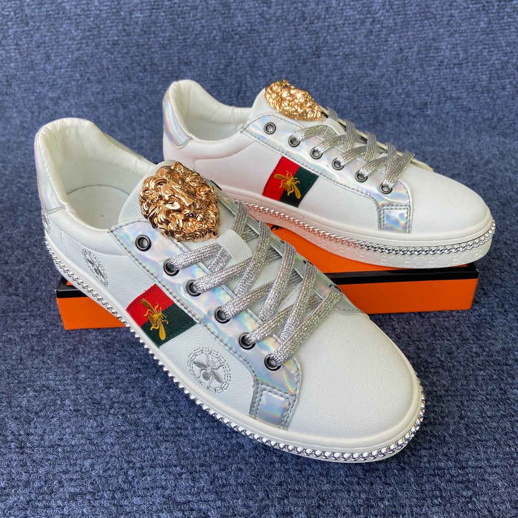 original shoes brand premium shoes for man high quality casual shoes for man casual sneakers for man trainers luxury black white - Sun Studio