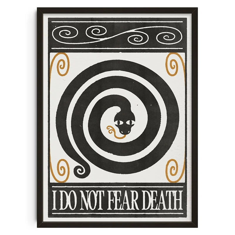 Classic Vintage Posters Abstract Retro Mind Maze Canvas Print Mid Century Wall Art Canvas Painting for Living Room Home Decor - Sun Studio