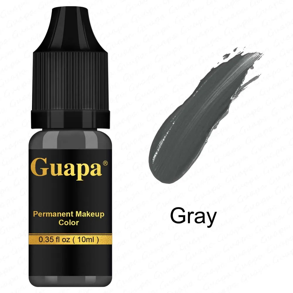 10ML Tattoo Ink Micro pigment Lip Eyebrow Permanent Makeup Pigment Tattoo Supplies for Tattoo Eyebrow Eyeliner Lip