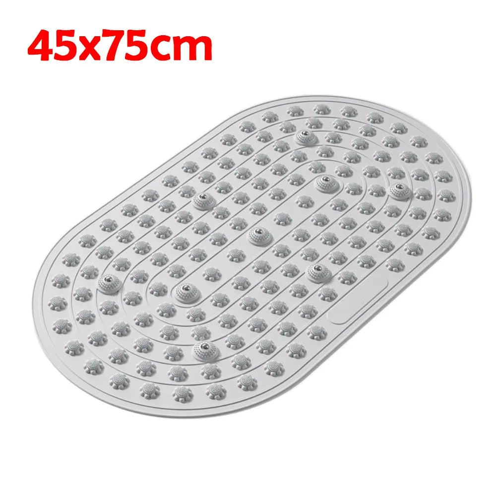 45x75cm Foot Massage Pad Liquid Silicone Heat-Resistant Foot Mat Sweat-Proof Anti-Slip Jogging Mat - Sun Studio