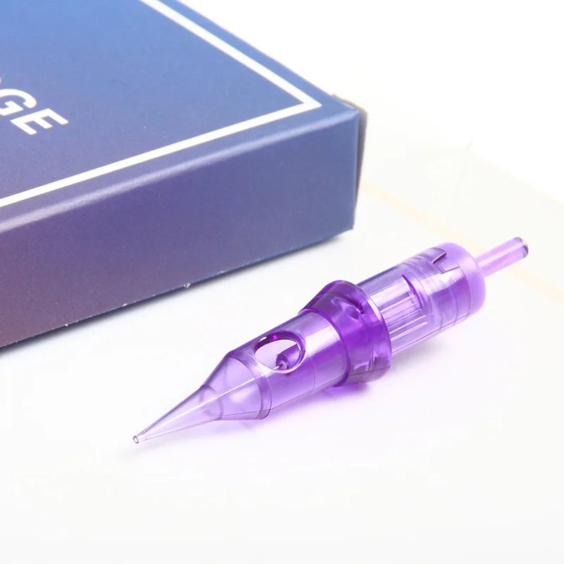 10pcs/Box Universal Tattoo Cartridge Round Liner Shader Curved Magnum Tattoo Needle Cartridge - Sun Studio