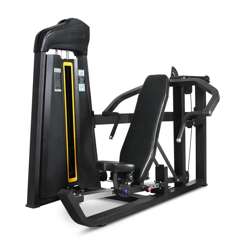 Heavy-Duty Construction With Adjustable Resistance For Shoulder & Upper Body Strength Top Rated Shoulder Press Gym Machine - Sun Studio