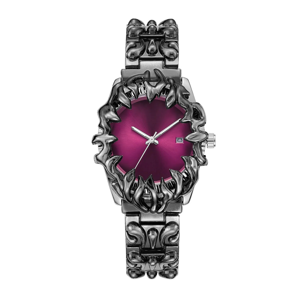 fashion heterosexual claw watch alabaster style retro Y2K European American watches special shaped advanced ins niche watches - Sun Studio