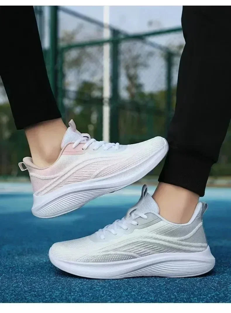 Casual Running Summer Fashion Anti Slip Hiking Mesh Breathability Athletic Shoe Tennis Woman Trend 2025 Woman Sneakers Couple - Sun Studio