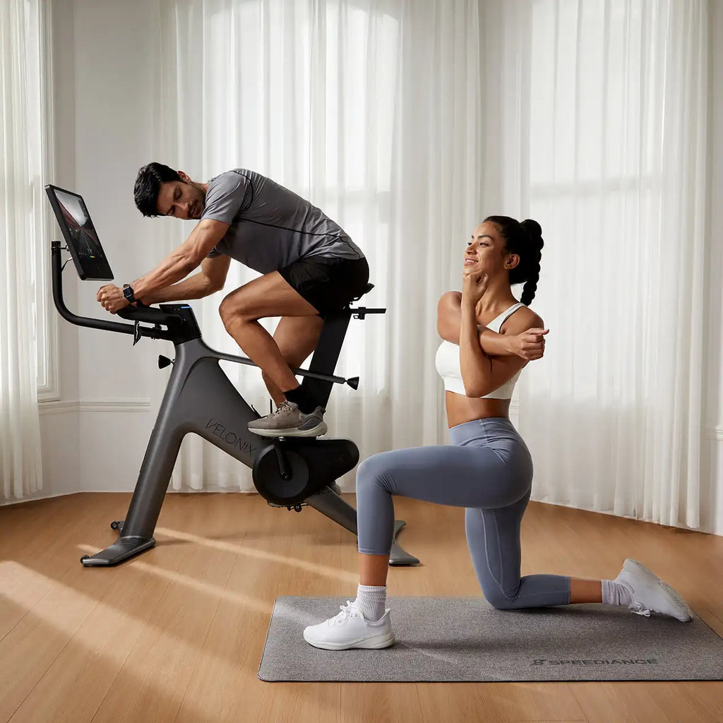 Home Indoor Gym Fitness Exercise Bike Steel Sport Bike for Spin Indoor Training - Sun Studio