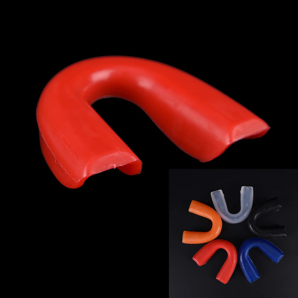 Sport Mouth Guard Teeth Protector Adults Mouthguard Tooth Brace Protection Basketball Rugby Boxing Karate With Plastic Case Box - Sun Studio