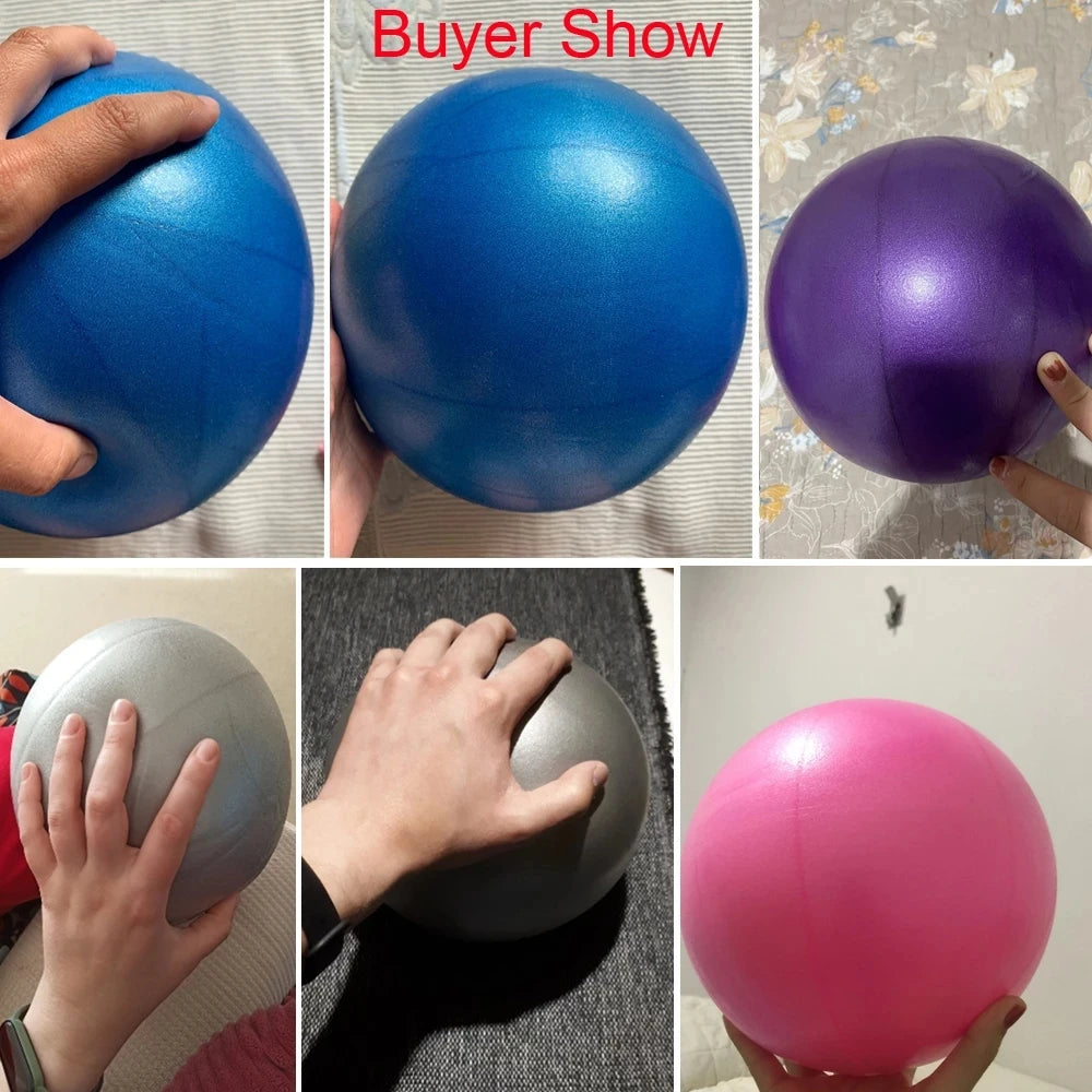 New 25cm Yoga Ball Exercise Gymnastic Fitness Pilates Ball Balance Exercise Gym Fitness Yoga Core Ball Indoor Training Yoga Ball - Sun Studio