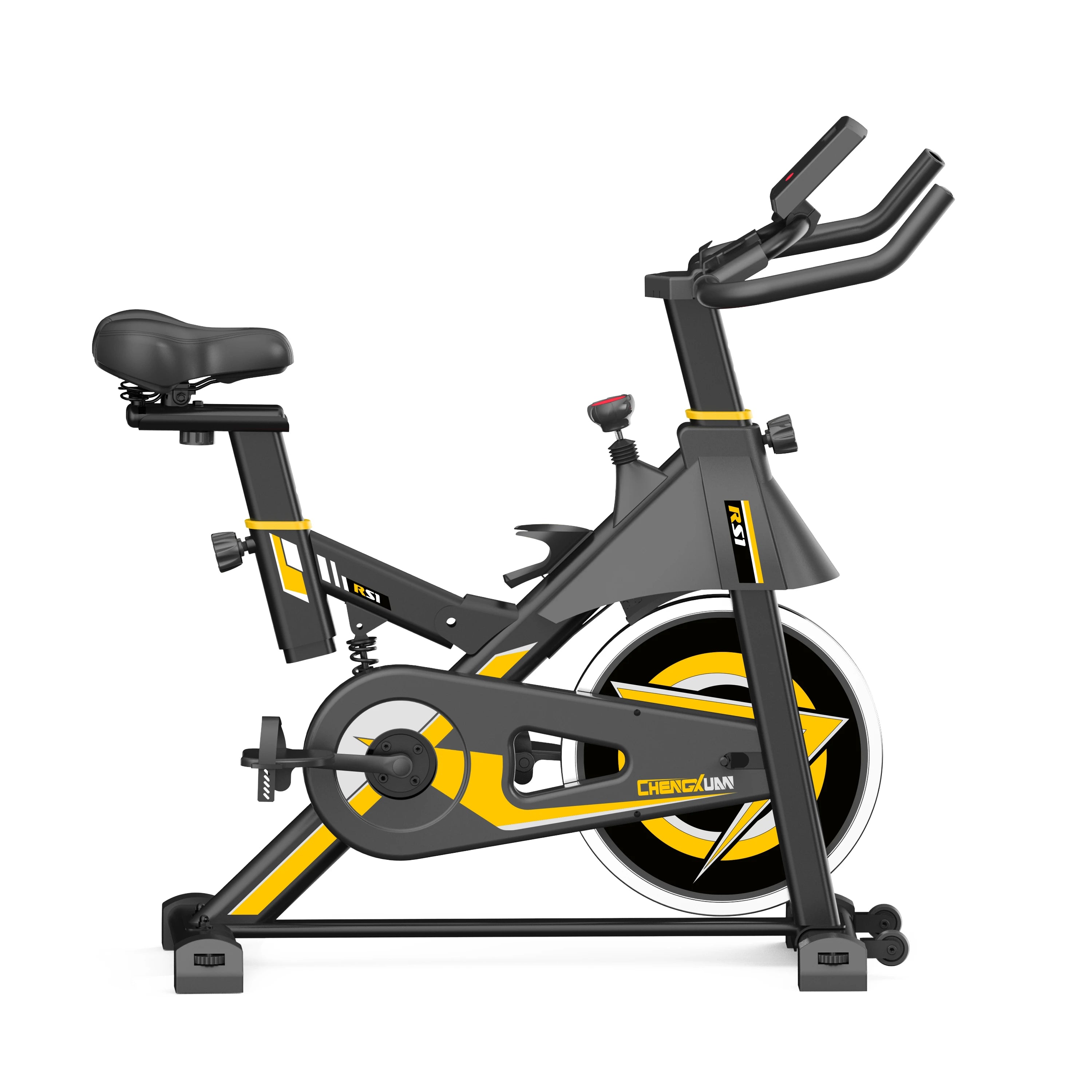 Household Body Fit Spin Bike Gym Master Sports Equipment Exercise Indoor Cycling Spinning Bikes 501 - Sun Studio