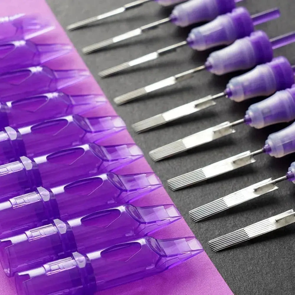 20pcs Mast Pro Tattoo Cartridge Needles RM /M Round Magnum Disposable Permanent Makeup SMP Cartridge Tattoo Needles  Accessories - Sun Studio