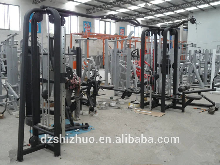 Multi Functional Commercial Gym Exercise Fitness Equipment Multi Jungle 5 Stations - Sun Studio