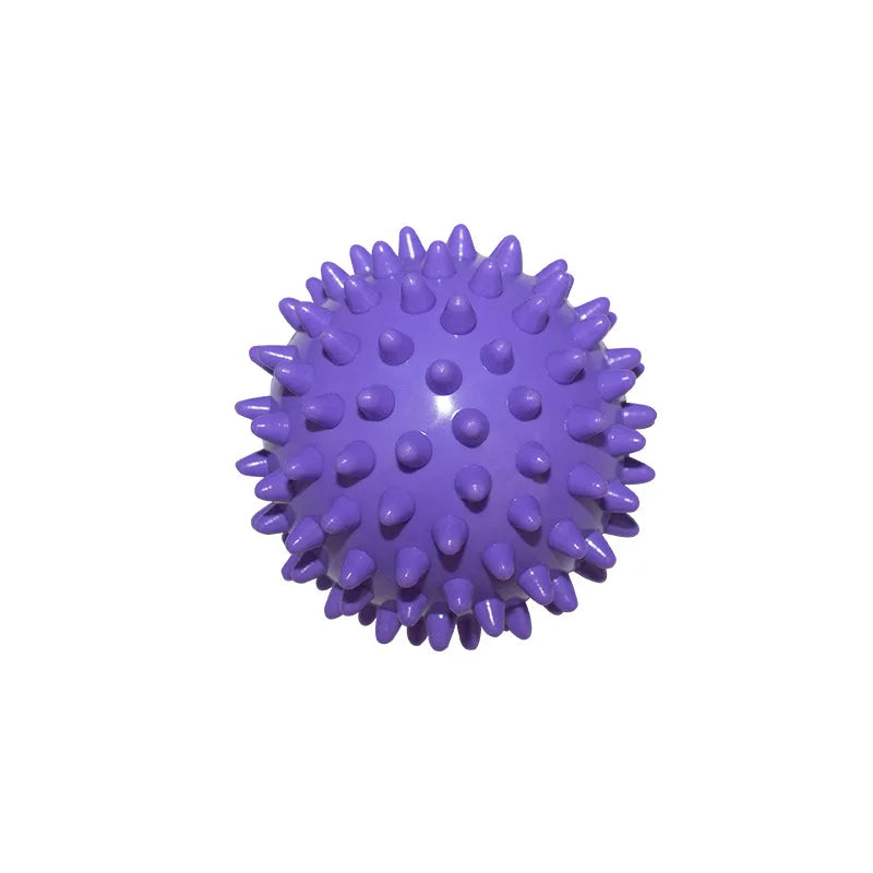 9cm PVC Spiky Massage Yoga Ball Trigger Point Sport Fitness Hand Foot Pain Stress Relief Muscle Relax Unisex Stab Massage Ball - Sun Studio