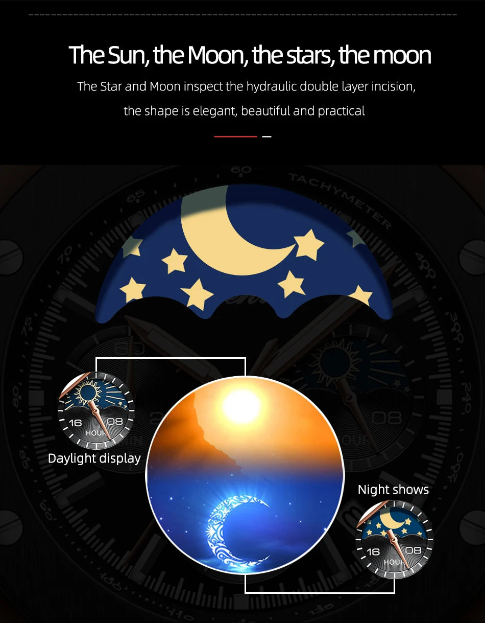 CHENXI Top Brand Luxury Watches for Mens Creative Fashion Luminous Dial with Chronograph Clock Male Casual Wristwatches - Sun Studio