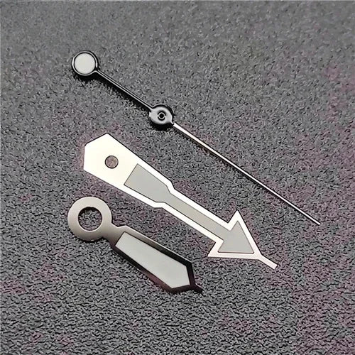 Green Luminous Watch Needle Abalone Watch Hands for NH35A Movement Men's Watches Accessories Replacement Parts - Sun Studio