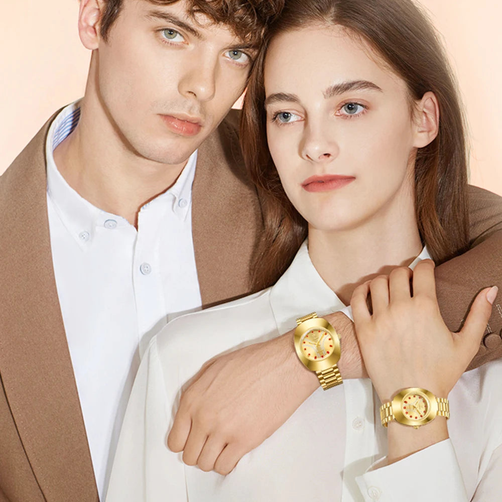 Fashion Brand Men's watches Women's Quartz watch Female Waterproof Luxury Wristwatch Relogio Feminino Casual Male Clock L1021 - Sun Studio