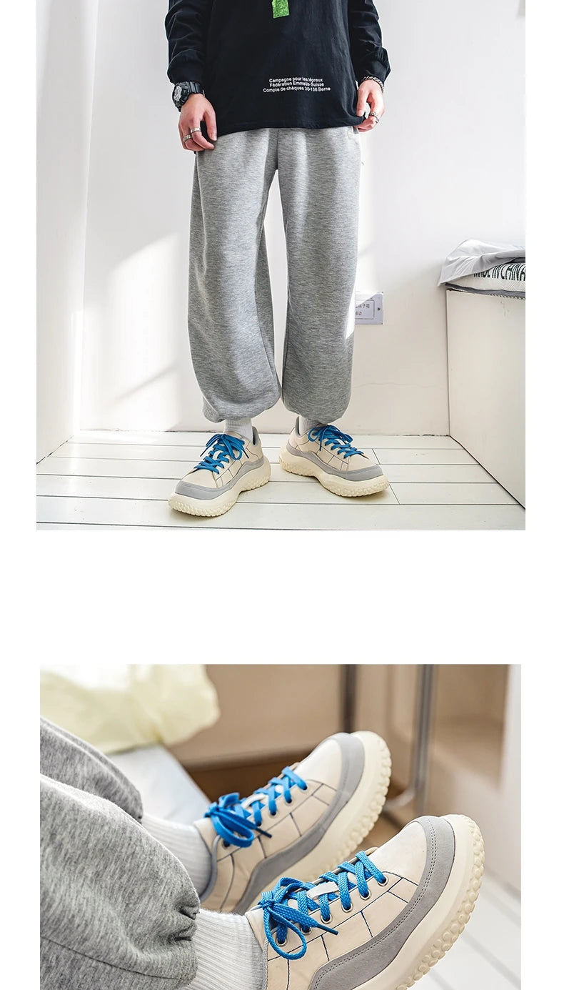2025 Men Canvas Shoes Casual Shoes Street Fashion Youth Flat Skate Shoes Sneakers Loafers New Summer Breathable Comfortable Wild - Sun Studio