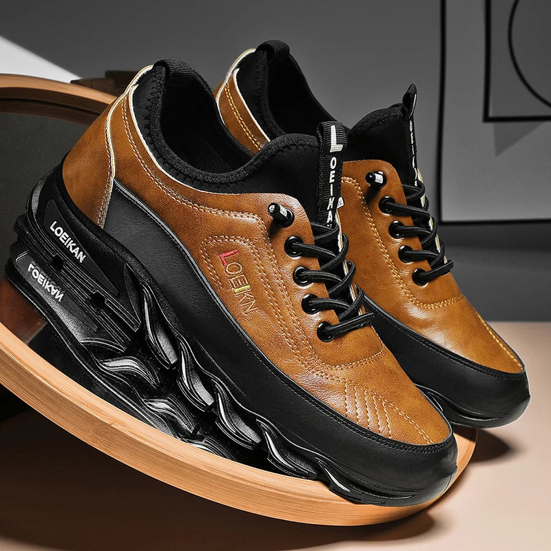 Labor Protection Men's Shoes Autumn Construction Site Work Work Anti Slip Wear-Resistant Sports Leisure Mountain Climbing - Sun Studio
