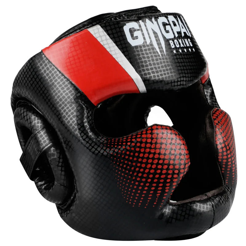 Kick Boxing Helmet for Men Women PU Karate Muay Thai Guantes De Boxeo Free Fight MMA Sanda Training Adults Kids Equipment - Sun Studio