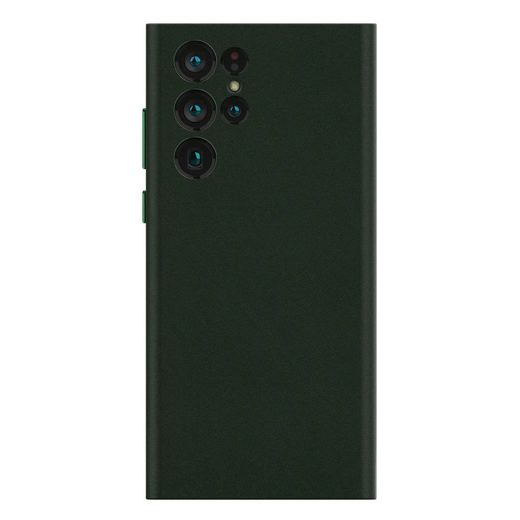 Real Pure S24 Ultra Thin Leather Case for SAMSUNG Galaxy S24 Ultra Case Colorful Official Original Design Cover - Sun Studio