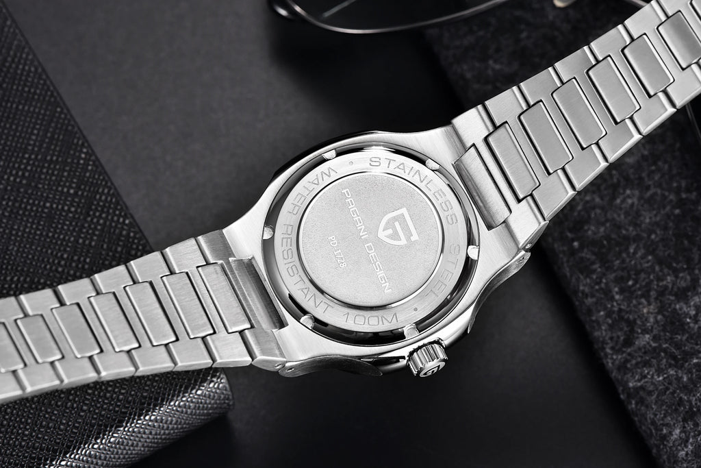 PAGANI DESIGN 2025 New Men's Watches Luxury Automatic Watch For Men Mechanical 40MM WristWatch Stainless Steel AR Sapphire glass - Sun Studio
