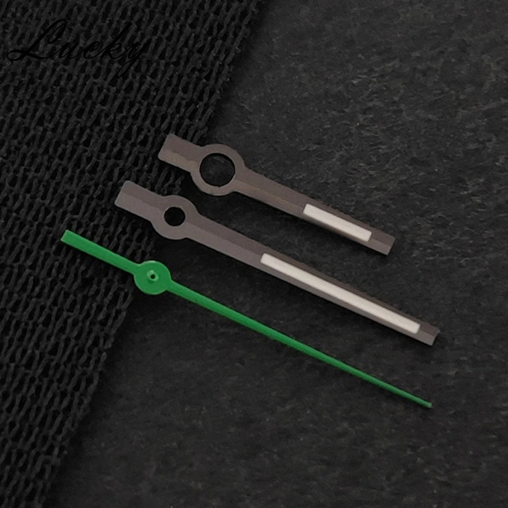 NH35 NH36 High Quality Hands Silver Gun Gold Rose Gold Watch Hands Green Luminous Watches Pointers Fit NH35/NH36/4R/7S Movement - Sun Studio