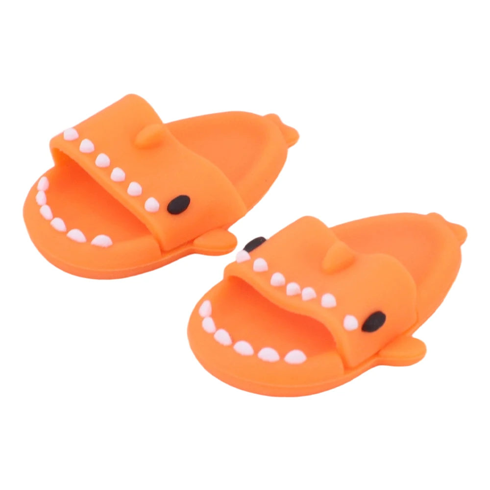 For Labubu Doll Clothes Swimsuit Cute Shark Slippers 15-17Cm Plush Doll Glasses Straw Hat,For labubu Accessories Holiday Gifts - Sun Studio